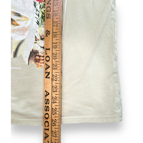 Boohoo Man Oversized T Shirt XS Limited Edition OFCL 13 Tan Art - Picture 7 of 10